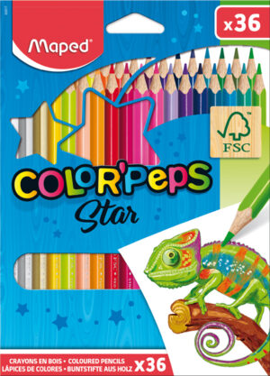 Цв моливи MAPED Color Peps 36цв