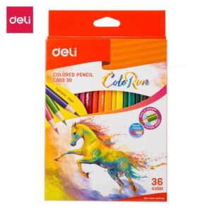 Цветни моливи DELI  Colorun EC00310 24цв