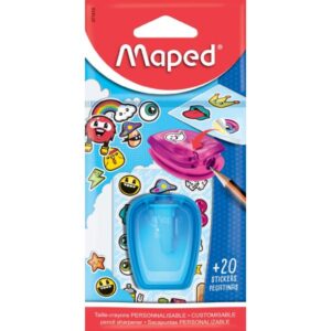 Острилка Maped Stick Art+20 стикера единична