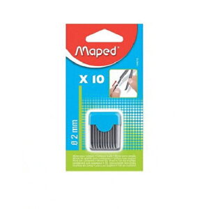 ГРАФИТИ 2 мм MAPED за пергел НВ-х 10 бр.бл.