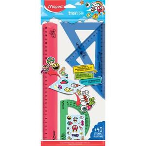 К-кт за чертане Maped Sick Art 30см+40 стикера
