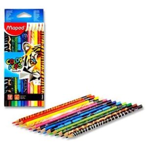 Цветни моливи Maped Color Peps Animals 12 цв