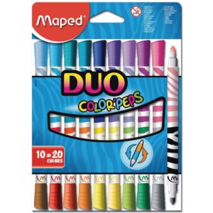 Флумастери Maped Color Peps Duo 10+10 цв