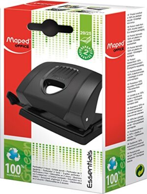 ПЕРФОРАТОР MAPED ESSENTIALS GREEN 20/25 листа