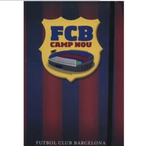 Бележник с ластик FC Barcelona