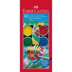 Faber Castell акварел 12 цв малка кутия