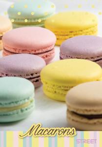 Бележник А6 Street Macarons 40л
