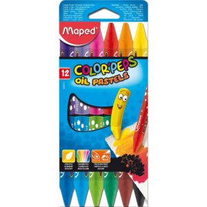 ПАСТЕЛИ Маслени COLOR` PEPS 12 цвята