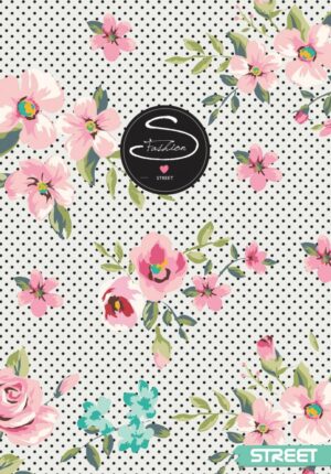 Бележник А6 Street Flowers 40л