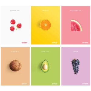 Тетрадка А5 60л Street Fresh Fruit