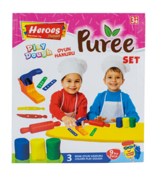PLAY DOUGH К-КТ PUREE 9 Ч