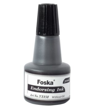 ТАМПОННО МАСТИЛО ЧЕРНО FOSKA 30ml