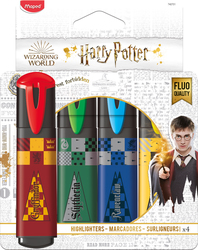 Текстмаркери Maped Harry Potter 4 цв