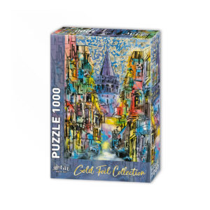 Пъзел 1000 ел Galata Tower Gold Foil  68x48 см