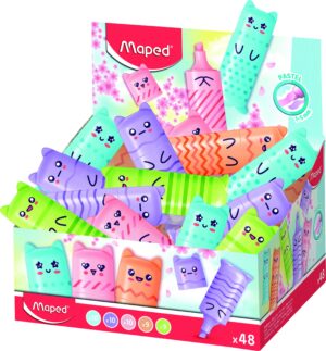 Текстмаркер Maped Fluo peps Mini Pastel