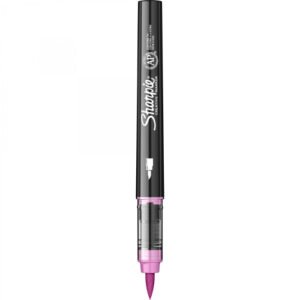 Акрилен маркер с връх четка Sharpie Brush - розов
