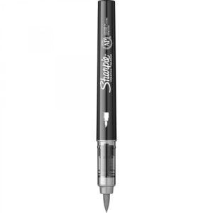 Акрилен маркер с връх четка Sharpie Brush - сив