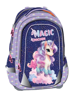 Ергономична раница Octopus Magic Unicorn