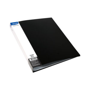 Папка с 80 джоба, A4 PP, черна, Square